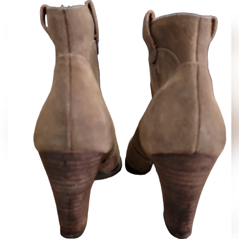 Clark's Indigo By Heath Harrier Suede Ankle Boots Size 10.5 - Picture 7 of 7